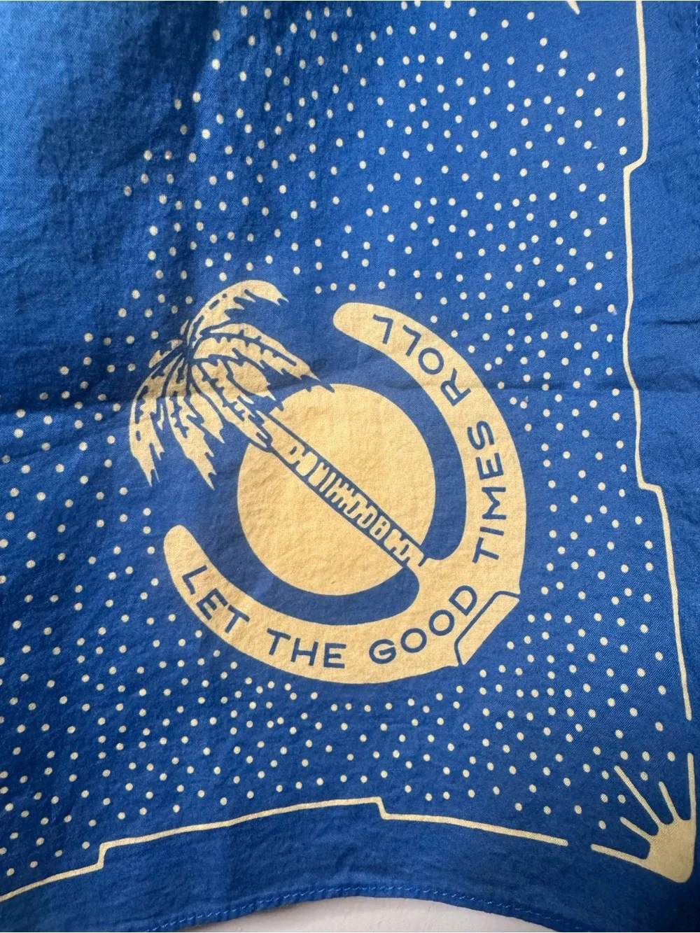 Stagecoach Blue & Yellow Bandana woman’s